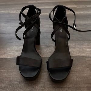 Black Michael Kors heels